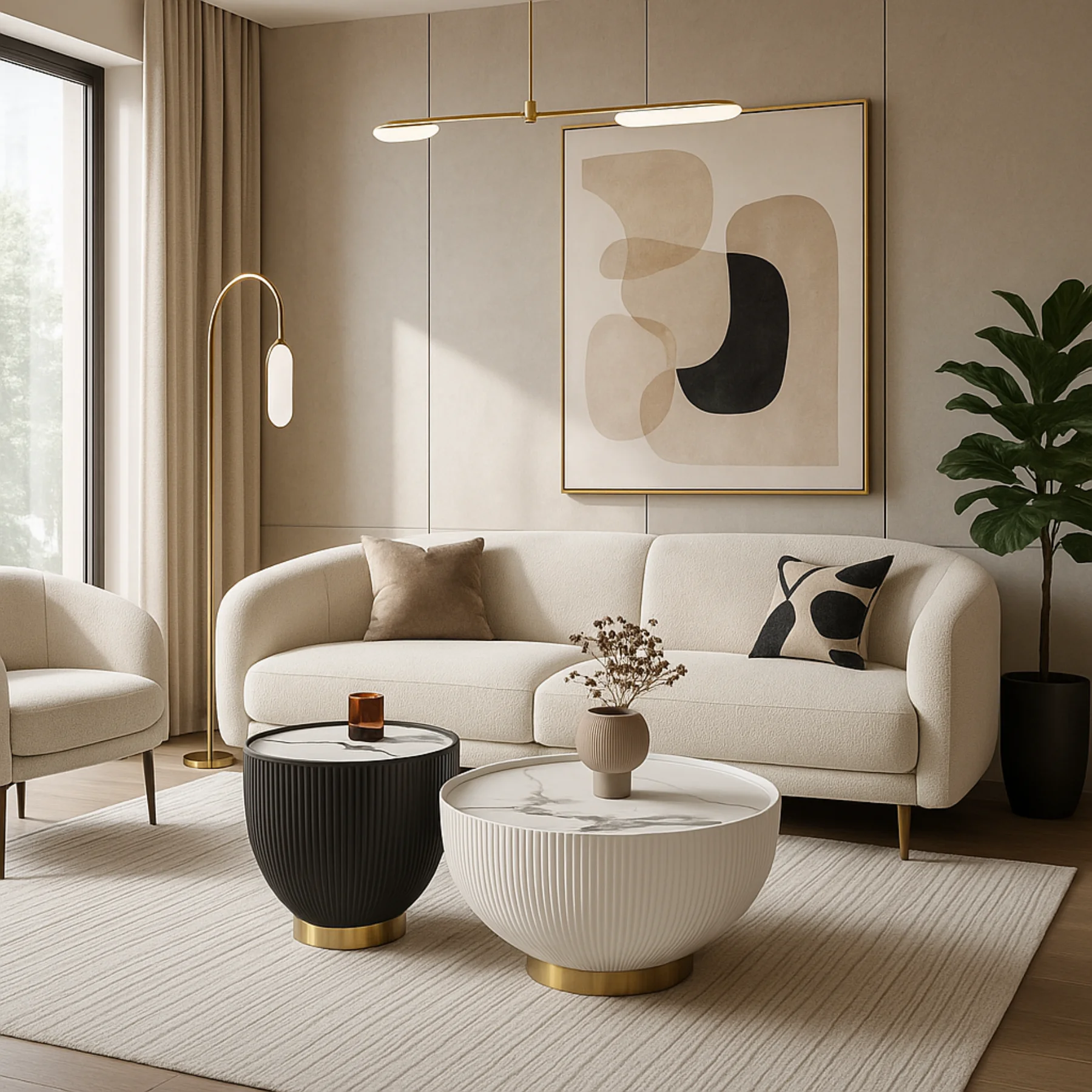 5 Stunning Round Coffee Tables That Bring Class, Style, and Elegance to Your Home